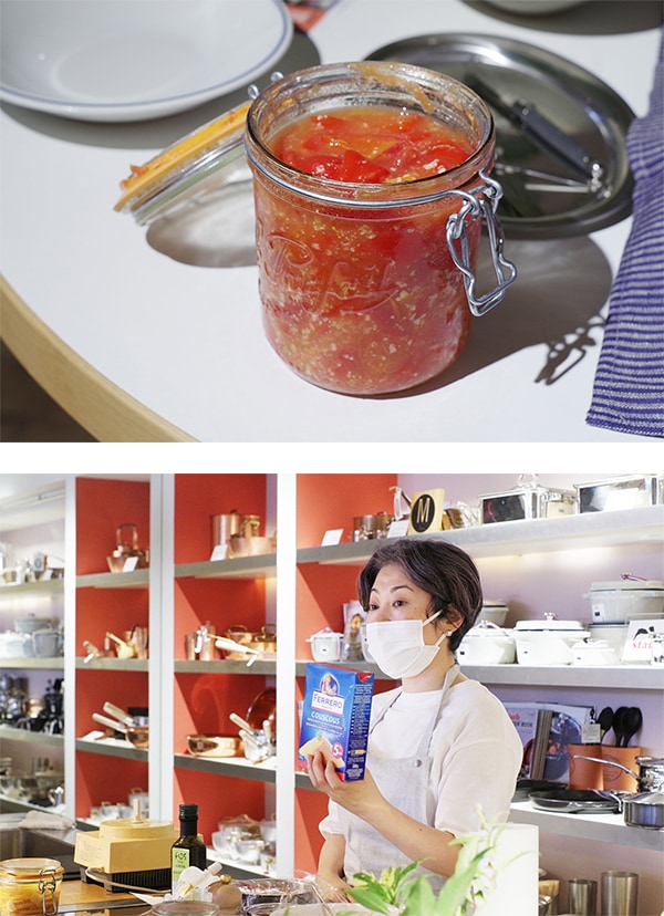 料理家サルボ恭子さんワークショップ「毎日おいしいびん詰め」