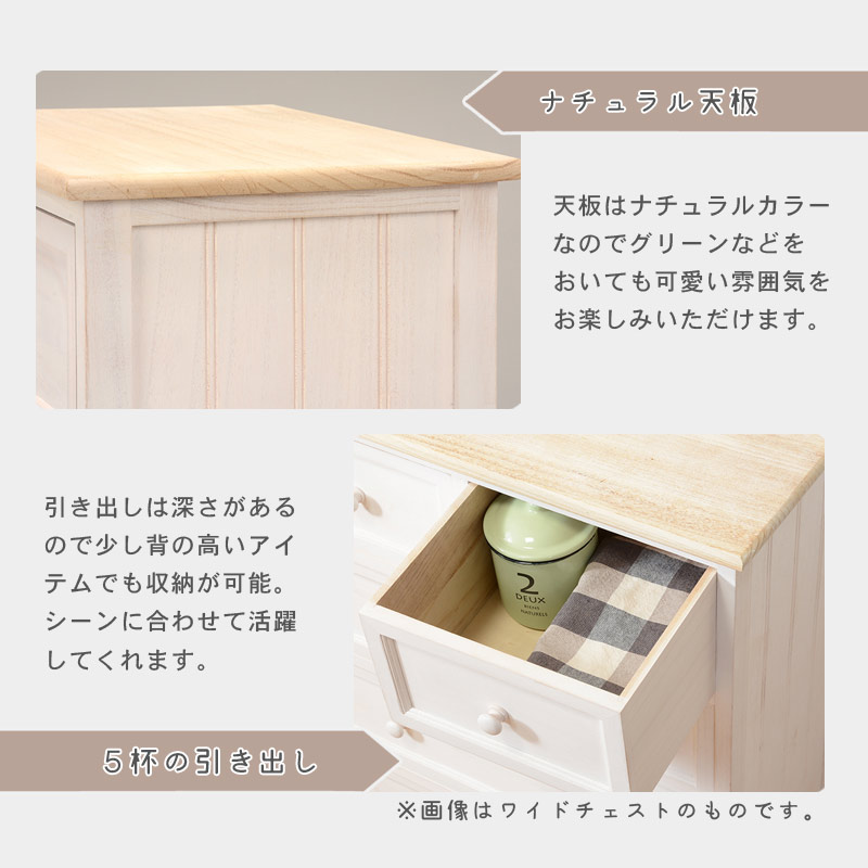 シャビーウッド 5D チェスト イメージ