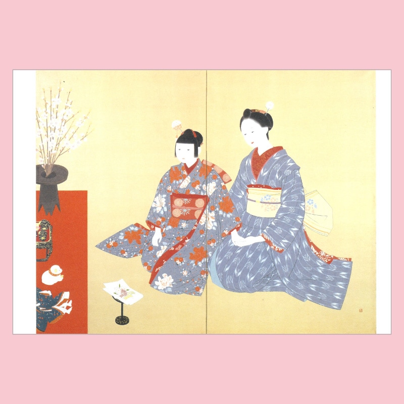 ①速水御舟【便利堂　昭和59年9月発行】②鏑木清方、山口蓬春【集英社】　二冊 近代作家
