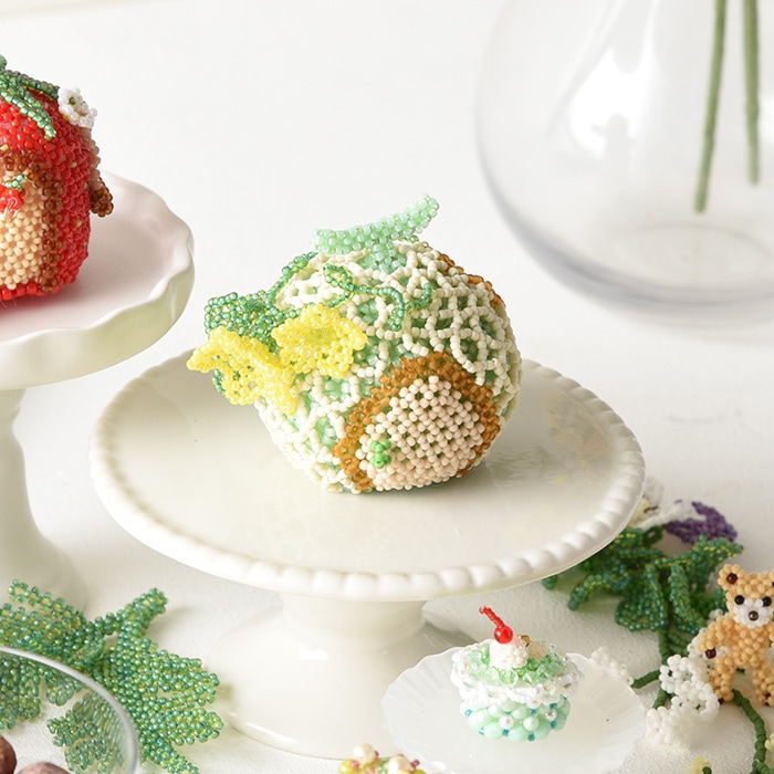 ビーズファクトリー デリカビーズ織りバッグチャームキット