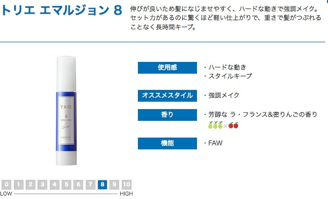 LebeL ルベル トリエ エマルジョン 8 50ml【全商品最安値に挑戦】 | ビューティープロ