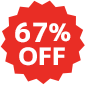 67%off