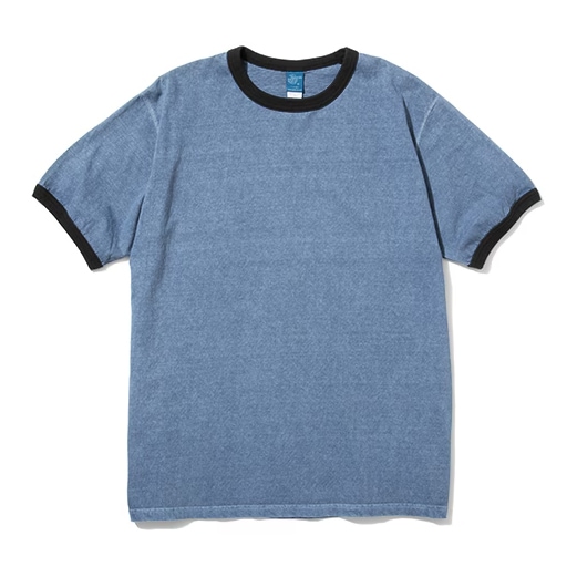 ショートスリーブブラックリンガーＴシャツ