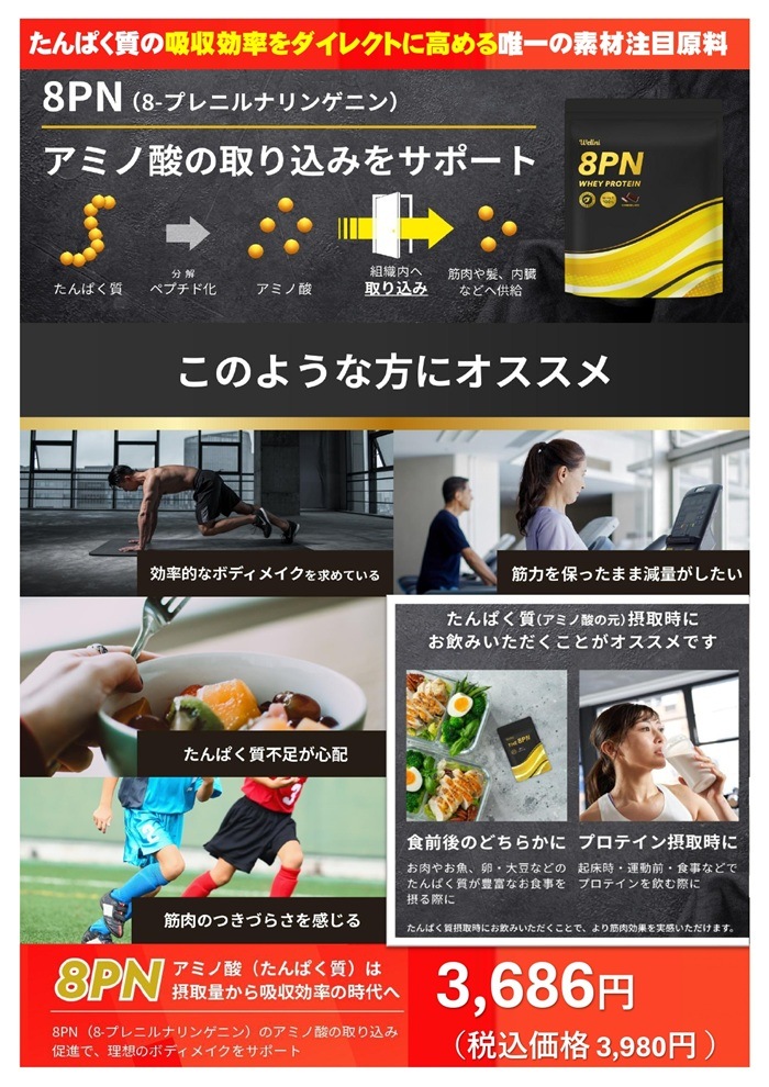 Wellni 8PNサプリ(粒)