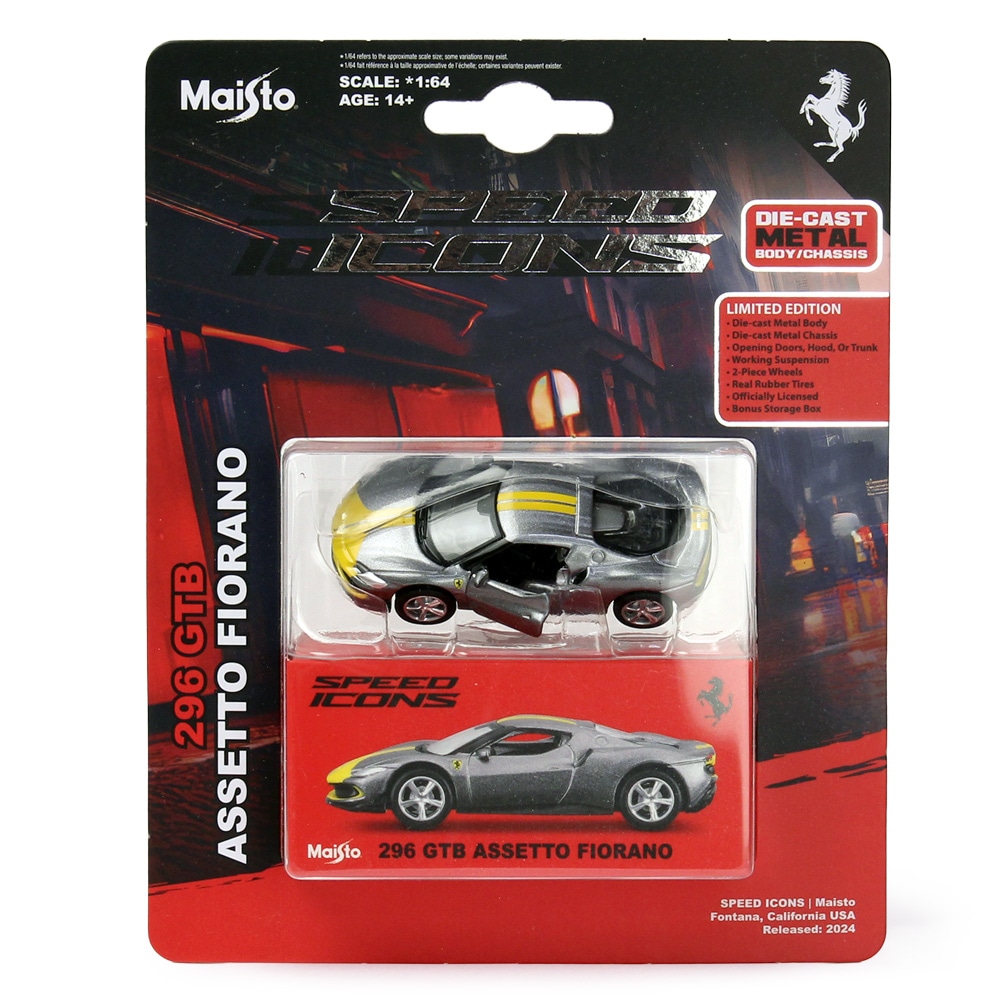 Maisto 1/64スケール SPEED ICONS フェラーリ 296 GTB アセット