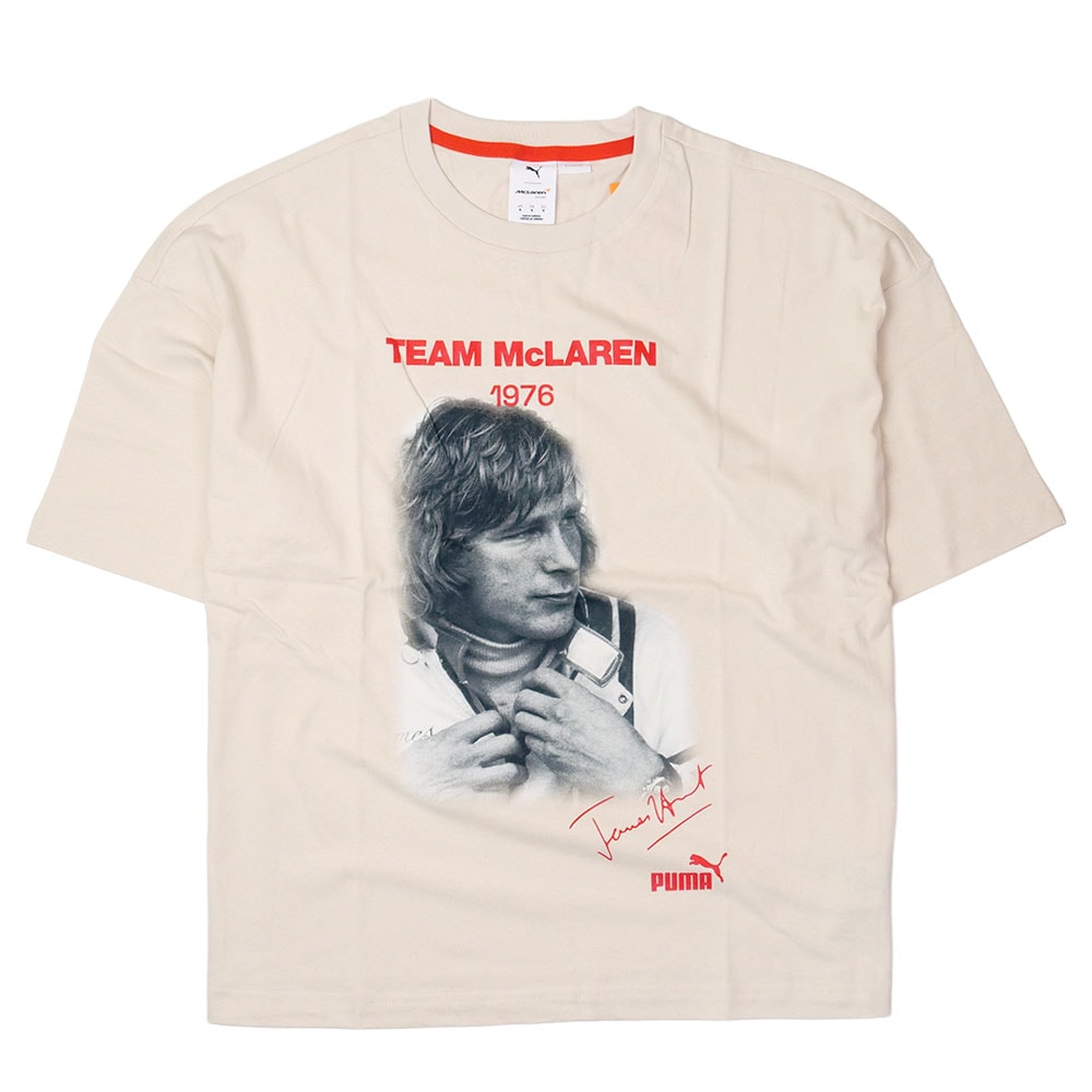 マクラーレン F1 チーム ジェームス・ハント Tシャツ アイボリー