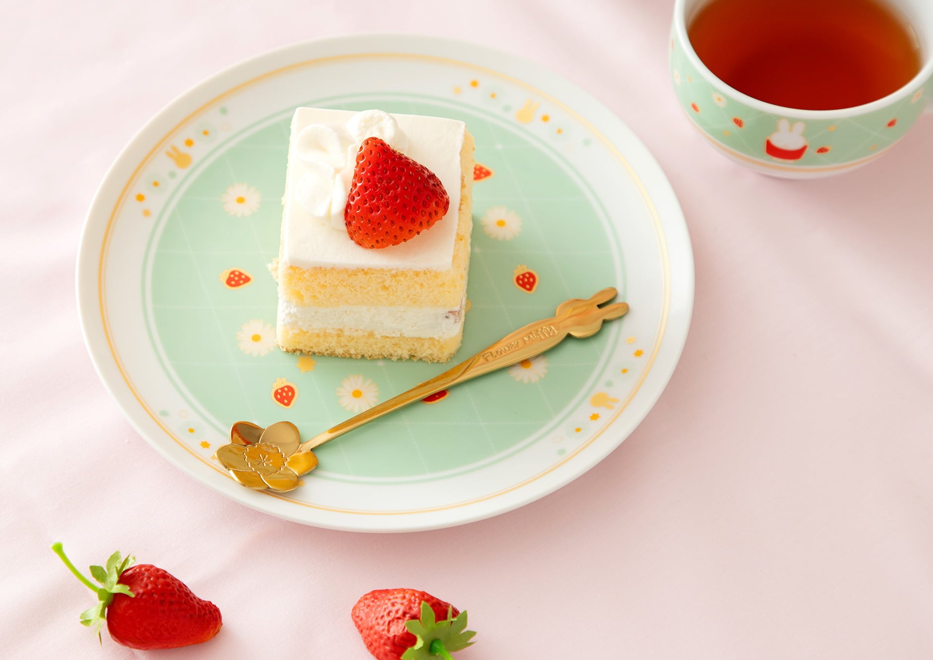 フラワーミッフィー 特集 ストロベリーパーティー｜ミッフィーのお花屋