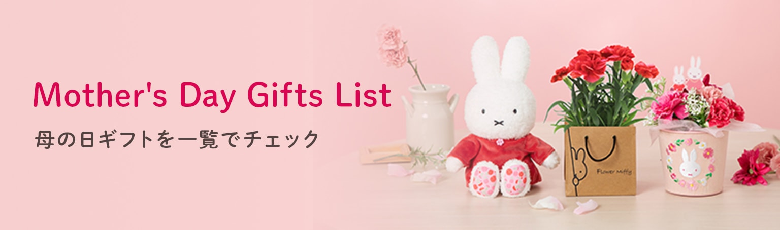 母の日ギフトを一覧でチェック
