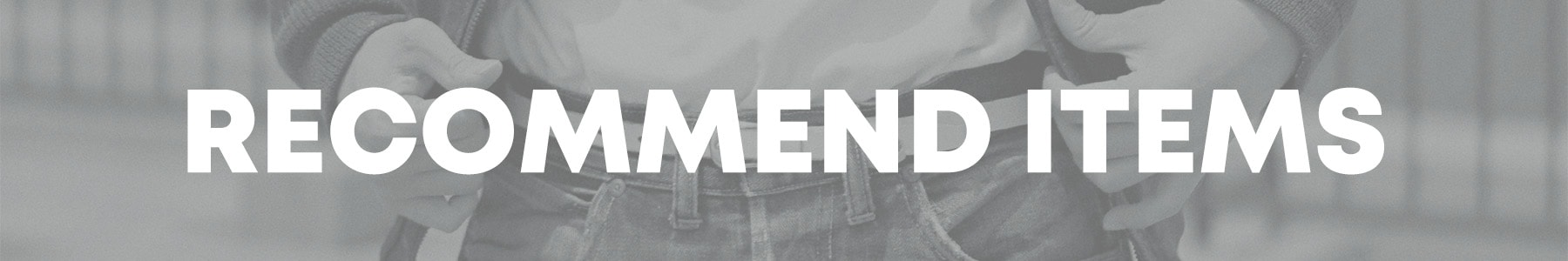 RECOMMEND ITEMS