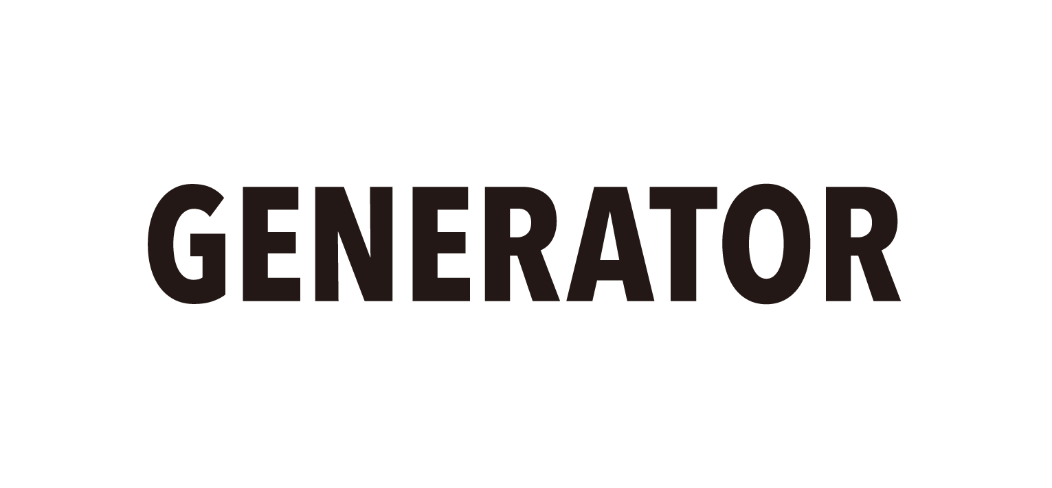GENERATOR(ジェネレーター)のロゴ