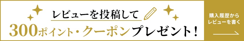 レビューを投稿して300ポイント・クーポンプレゼント！