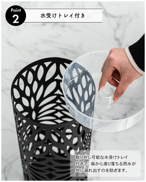 傘立て BR002-003335 ｜オフィス家具のビックリユース ホワイト 使用イメージ