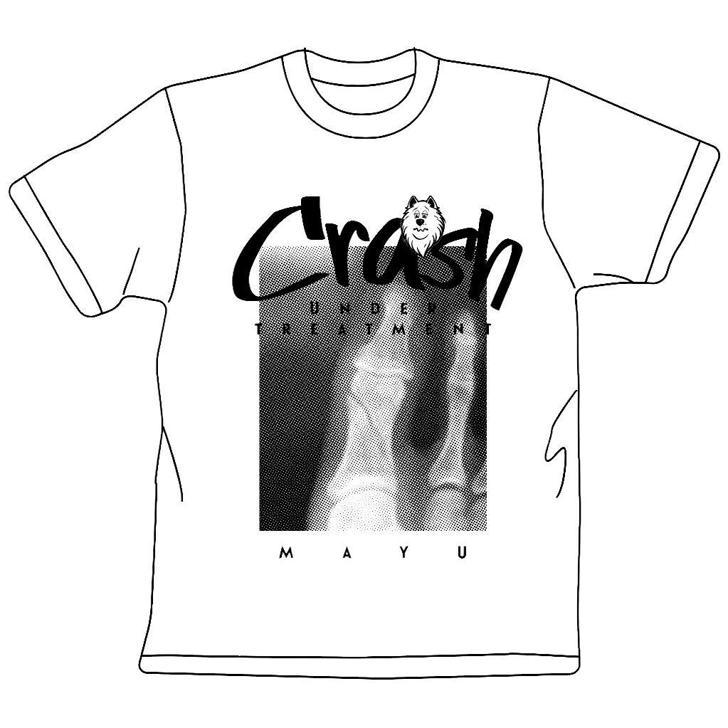 岩谷麻優 骨折中 Crash Tシャツ | Tシャツ | ビッグブルー BIG BLUE