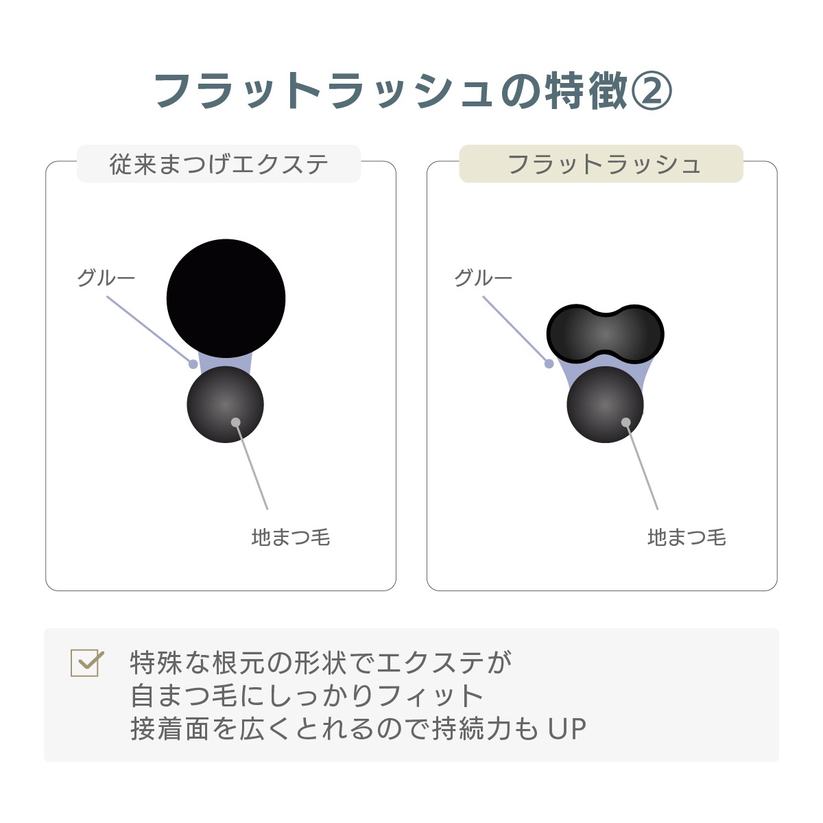 カラーフラットラッシュ 軽量構造