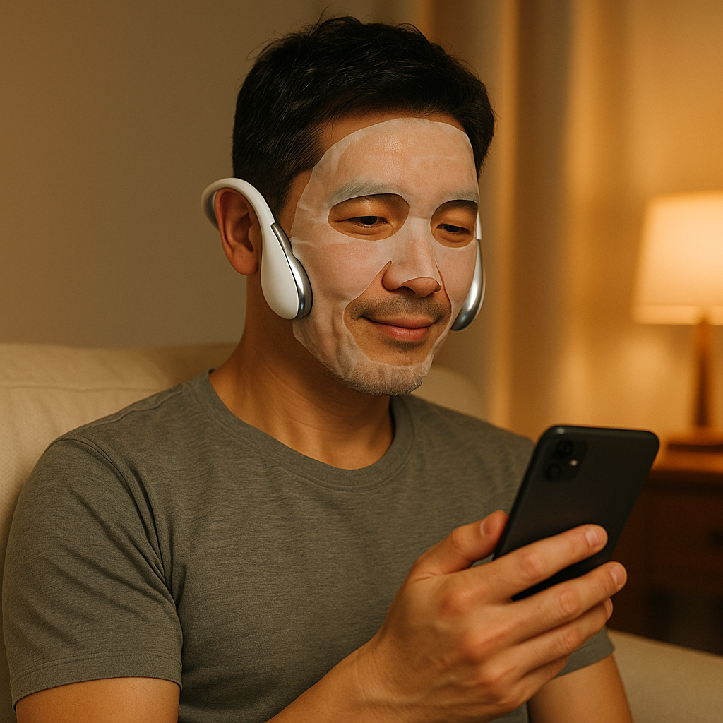 EMS美顔器【公式】Vフェイスフィット V-FaceFit｜目元 口元 ほう