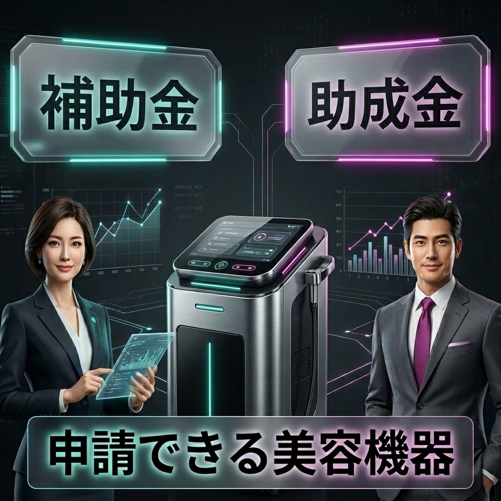 補助金　助成金　申請できる美容機器