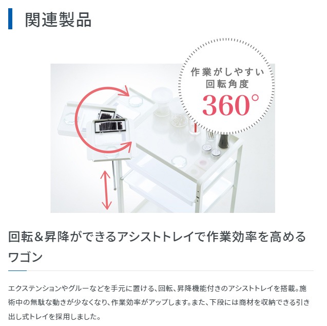 アイラッシュチェア リーチェ関連商品