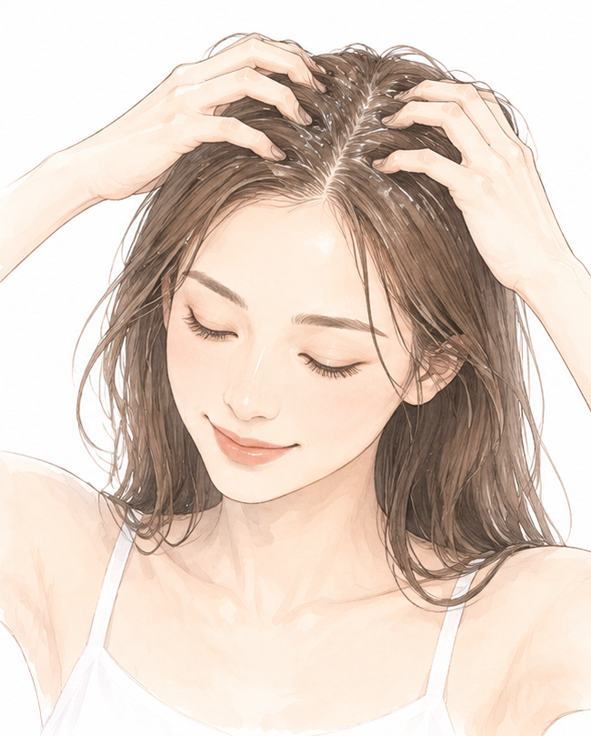 湯船でOVO洗