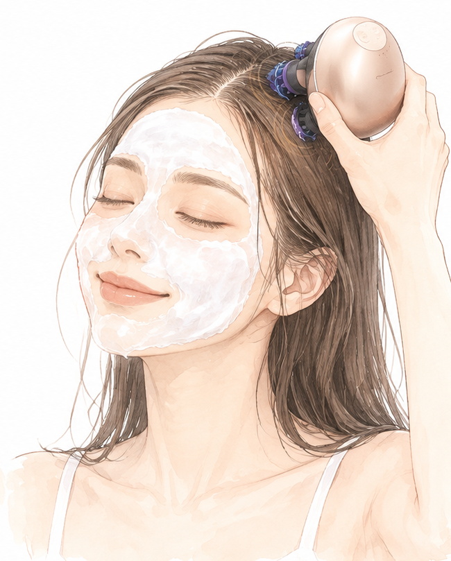 湯船でOVO洗