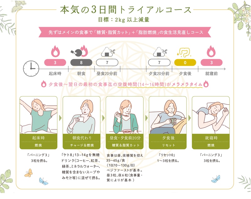 3日間トライアルコース