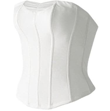 ウエディングドレス専用下着のブライダルブルーム｜定番カラーオフホワイトのビスチェ