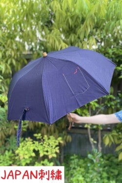 デニム折りたたみ日傘