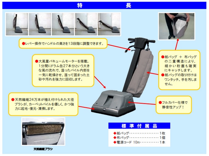 蔵王産業 スーパーパイルブラシⅢ【クレジット・銀行振込のみ】【個人様宛の配送不可】 の通販