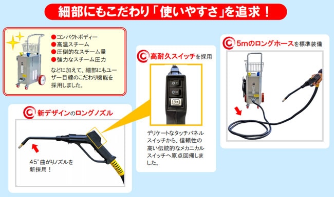 スチーム B-MAX
