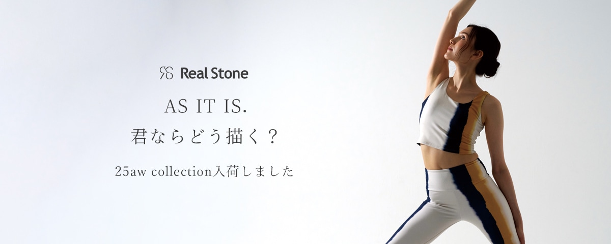Real Stone ヨガウェア上下セットMサイズ 最初値下げ‼︎【新品】Real stone ♡ヨガウェア上下セット