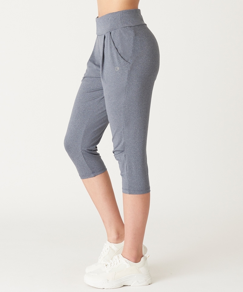 【エアストレッチ】ルーズフィットカプリ