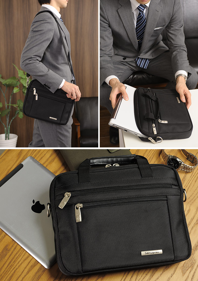 Samsonite サムソナイト パソコンバッグ メンズ B5 2way 小型ビジネスバッグ かばん,ブリーフケース 紳士の持ち物