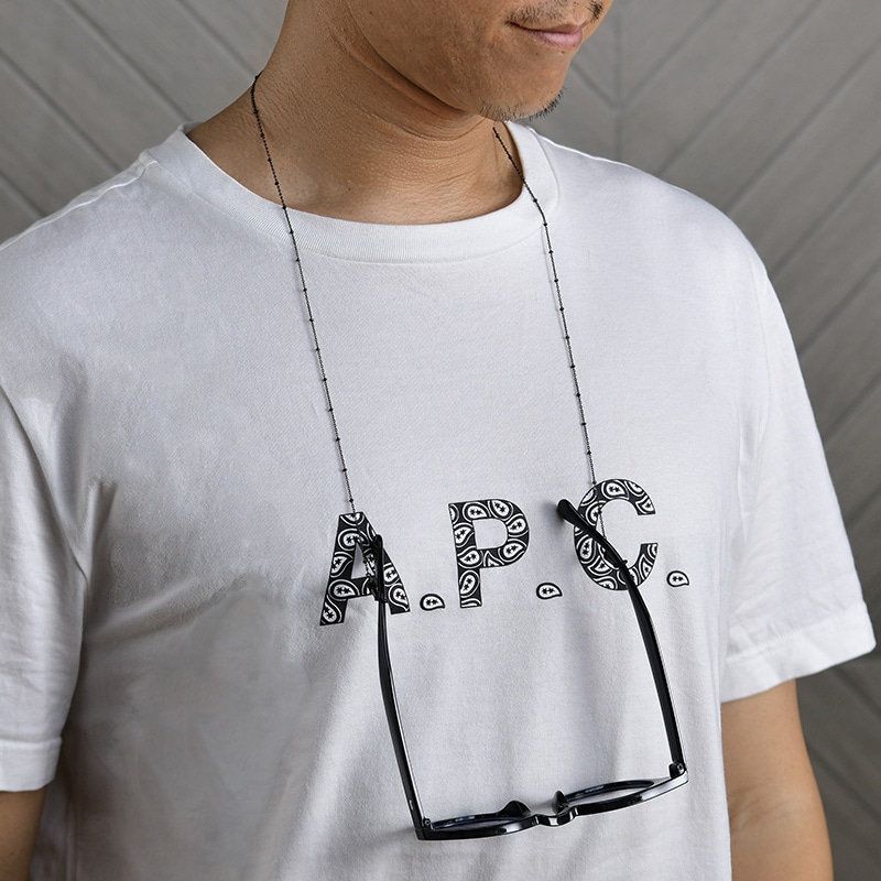 DANTE グラスチェーン オーバル 眼鏡チェーンめがねチェーン/おしゃれ