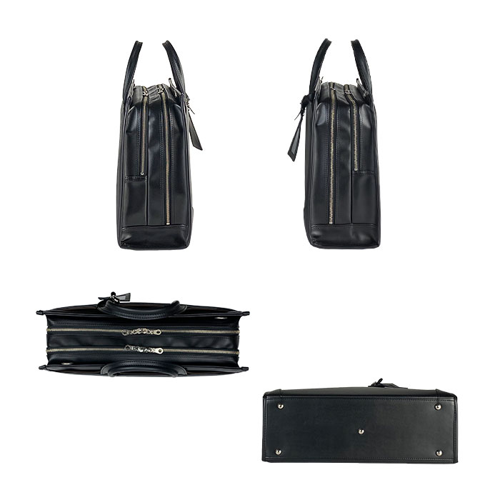 J.C HAMILTON ビジネスバッグ プロフェッショナル仕様 ブラック メンズ