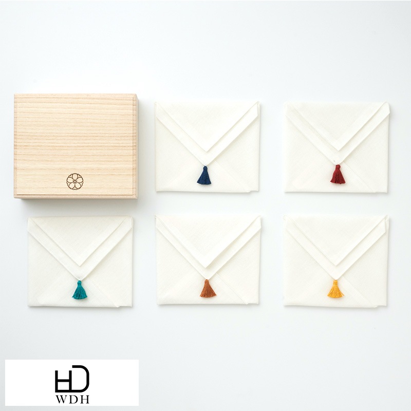 WDH 育 はんかち 極 五枚組み 心願成就 ギフトプレゼント/メンズ