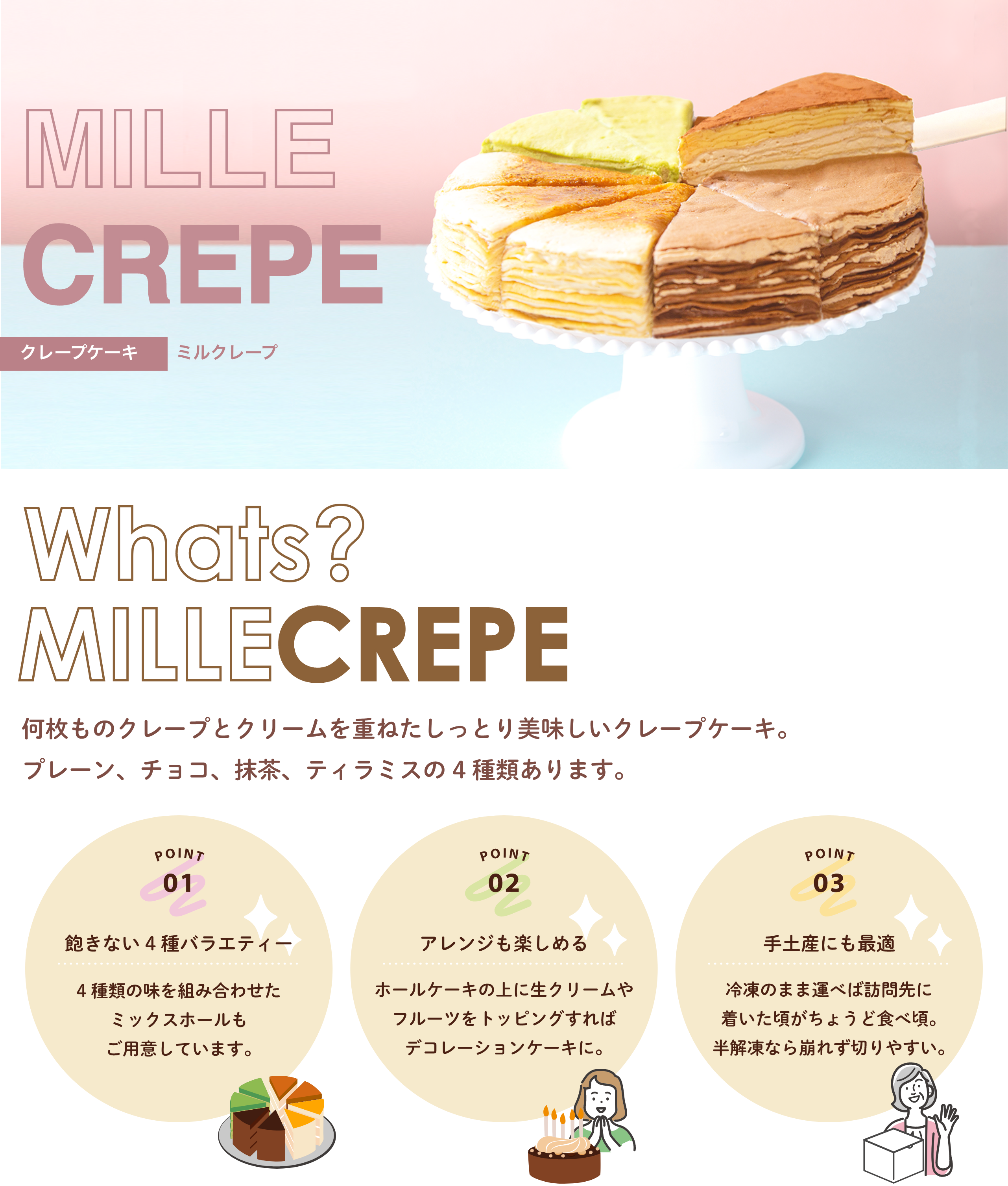 whats? mille crepe