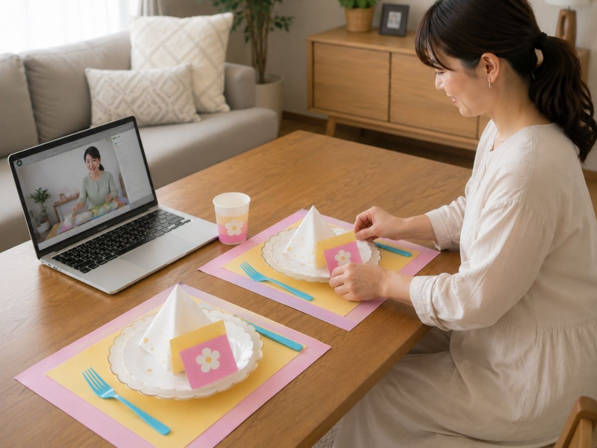 オンラインや自宅学習でも進めやすい制作風景