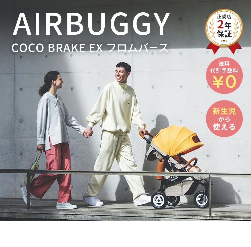 エアバギー AirBuggy ココ ブレーキ フロムバース アースグレー 通販