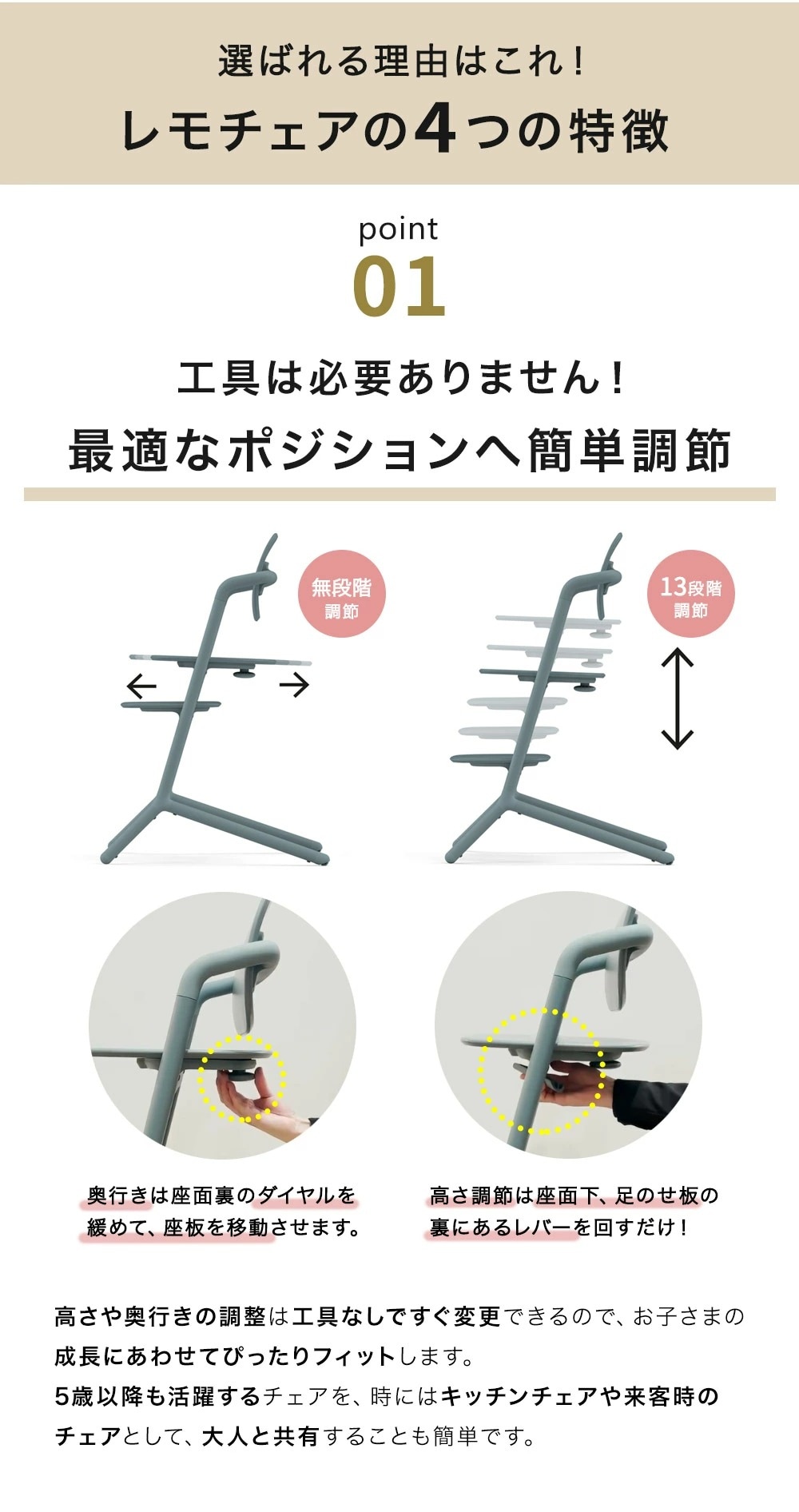 サイベックス（cybex）｜レモチェア / パールピンク｜通販｜ブリベビ