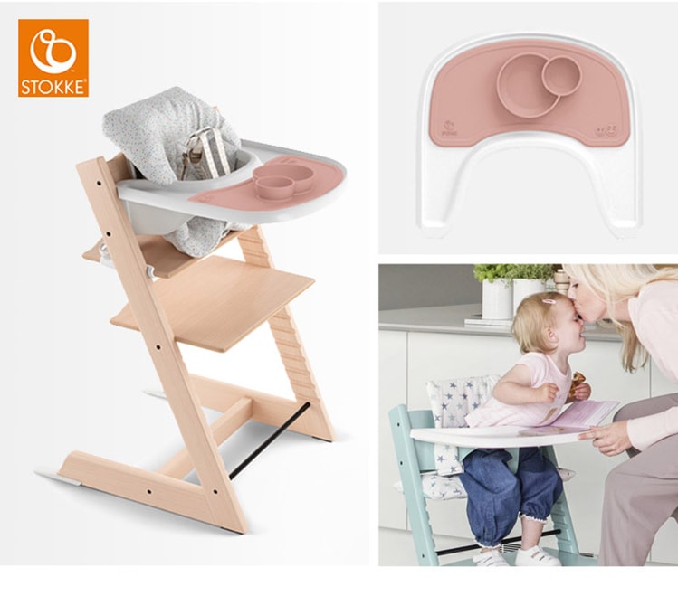 STOKKE ストッケ トリップトラップ ベビーセット専用 トレイ / ストームグレー-ブリベビ BrilliantBaby 本店