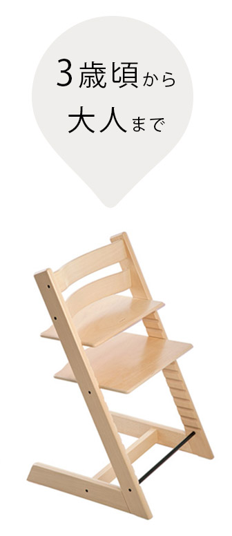 ストッケ（stokke）のハイチェア「トリップトラップ（TRIPP TRAPP 