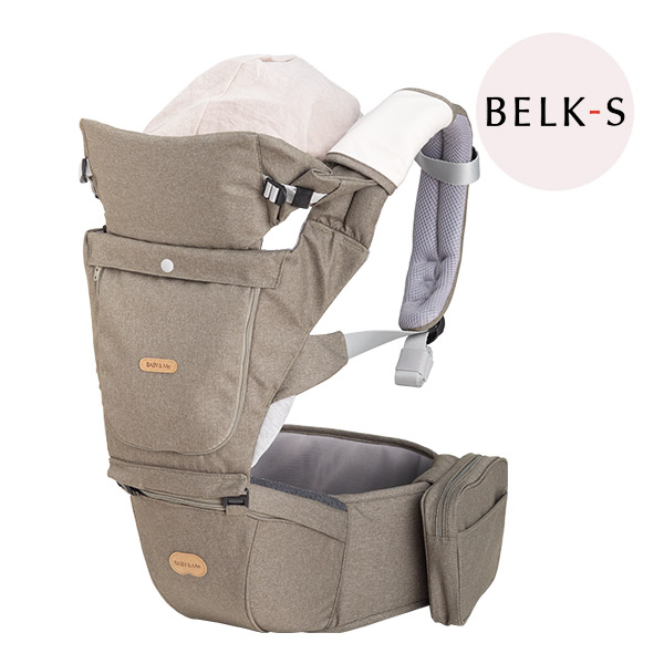 BABY&Me BELK.(スティールグレー)ベルク【抱っこ紐】新品