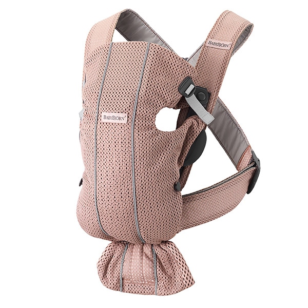 BabyBjorn ベビービョルン ベビーキャリア MINI Air / ダスティピンク｜ブリベビ BrilliantBaby 本店