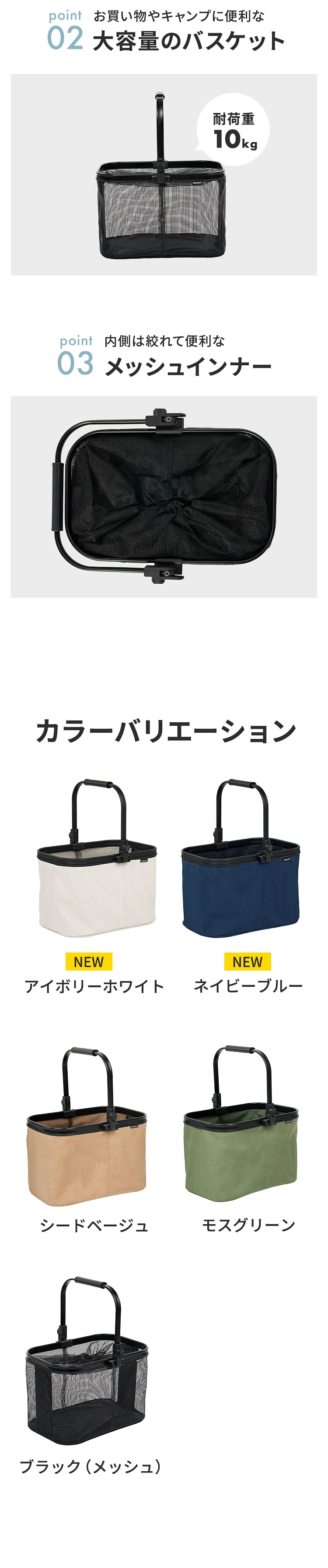 AirBuggy エアバギー マルチバスケット / スモールブラックメッシュ