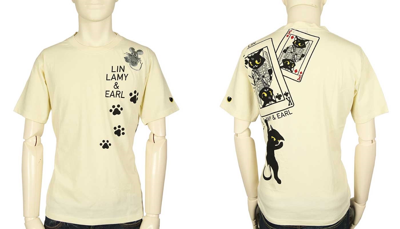 LIN~りん~ キングラミ 半袖 Tシャツ ～ラミ＆アール トランプシリーズ