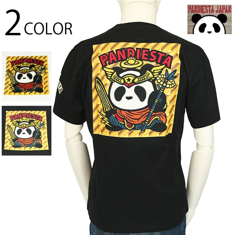 Pandiesta Japan パンディエスタジャパン キラキラシール パンディエスタ 半袖 Tシャツ