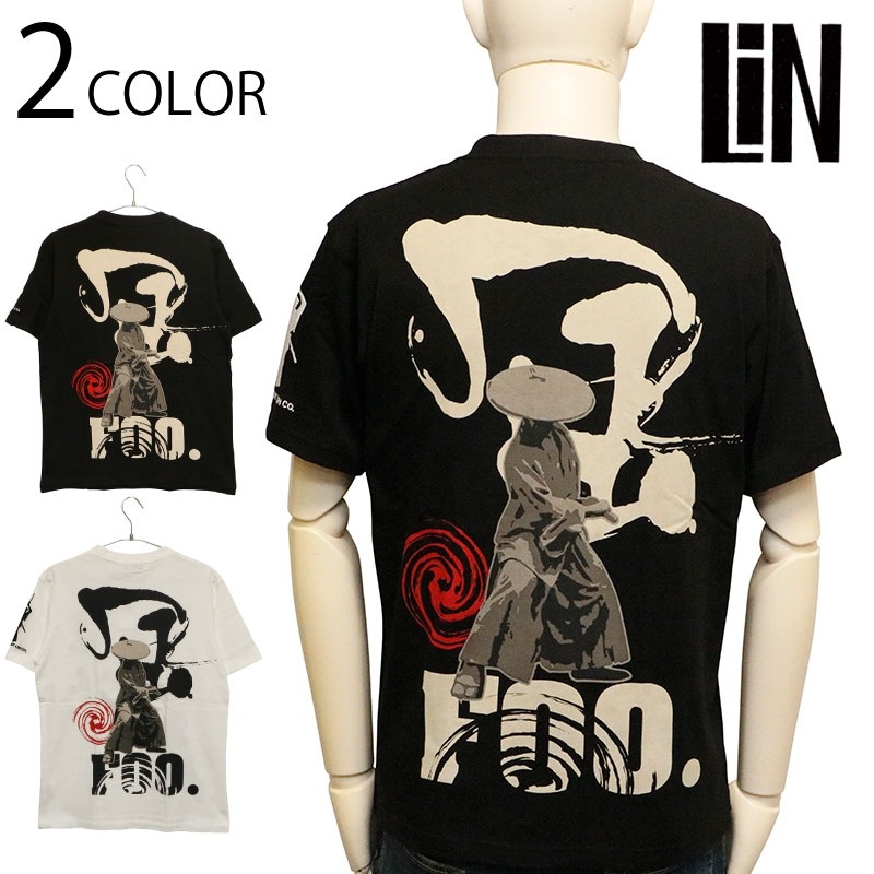 LIN りん 武の気迫 半袖 Tシャツ （ AL-75801 ） | 和柄ブランド,LIN