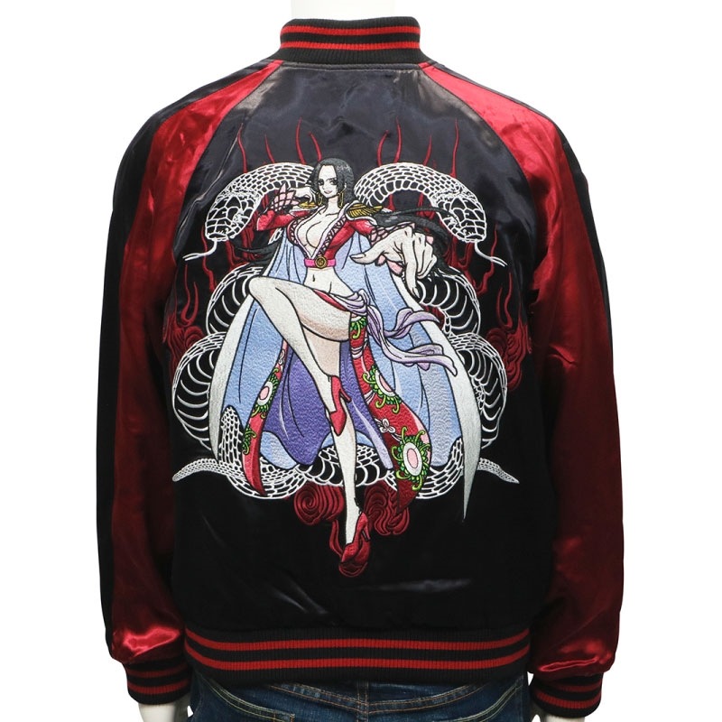 TEN STRIKE × ONEPIECE ボア・ハンコック 刺繍 リバーシブル