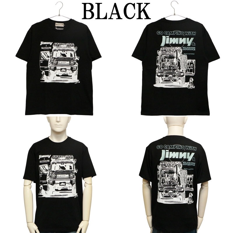WILDERNESS EXPERIENCE × Jimny ジムニー ラゲッジスペース 半袖 T