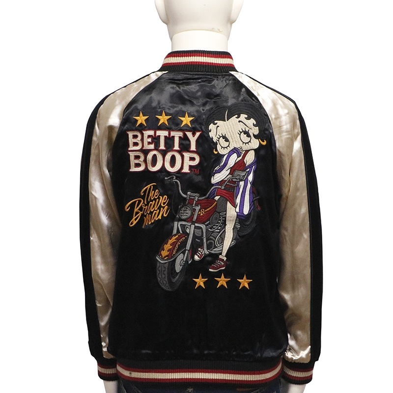 THE BRAVEMAN × BETTY BOOP バイカー ベティー 柄 ＆ ロカビリー