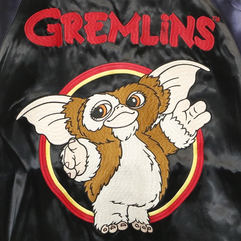 Gremlins グレムリン ギズモ 柄 刺繍 リバ－シブル スカジャン （ GRJK-2401 ）